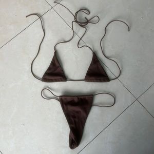 Aval Micro Brown Bikini